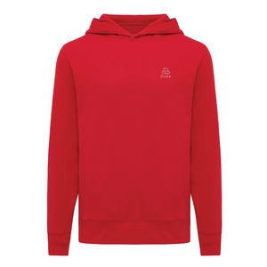 Sweat personnalisé | Sweat à capuche avec poches latérales Rouge