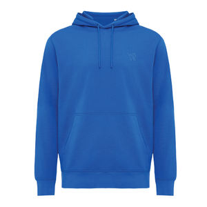 Sweat personnalisé | Sweater à capuche léger en coton recyclé Bleu royal