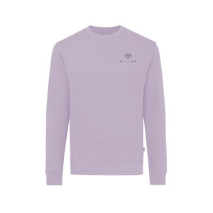 Sweat personnalisé | Sweater à col rond en coton recyclé Lavender