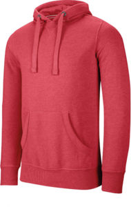 Palo | Sweatshirt publicitaire Rouge foncé chiné