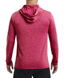 T-shirt à capuche performance publicitaire | Bedford Heather Sport Scarlet Red