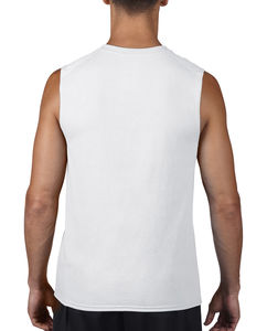 T-shirt publicitaire sans manches | Cabano White