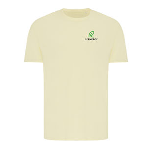 T-shirt personnalisé | T-shirt en coton recyclé cream yellow