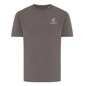 T-shirt personnalisé | T-shirt en coton recyclé Gris anthracite