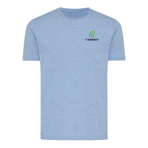 T-shirt personnalisé | T-shirt en coton recyclé light heather blue