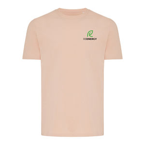 T-shirt personnalisé | T-shirt en coton recyclé peach nectar