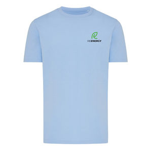 T-shirt personnalisé | T-shirt en coton recyclé Sky Blue