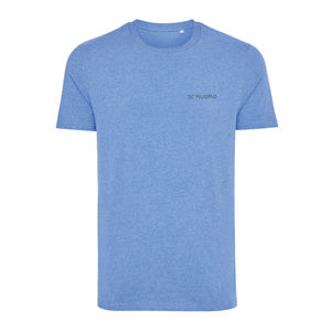 T-shirt personnalisé | T-shirt en coton recyclé non teinté Heather Blue