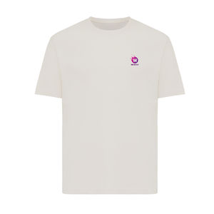 T-shirt personnalisé | T-shirt coupe boxy en coton recyclé Ivory white