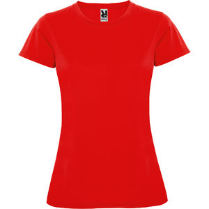 T-shirt femme publicitaire sport | Montercarlo Rouge