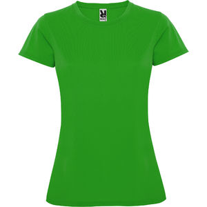 T-shirt femme publicitaire sport | Montercarlo Vert fougère