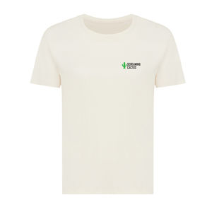 T-shirt personnalisé | T-shirt pour femmes en coton recyclé Natural Raw