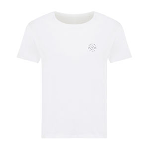 T-shirt personnalisé | T-shirt pour femmes en coton recyclé recycled white