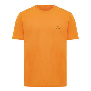 T-shirt personnalisé | T-shirt léger en coton recyclé Orange