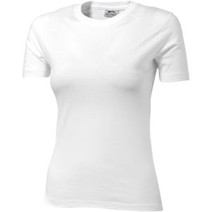 T-shirt personnalisé manches courtes pour femmes Ace Blanc