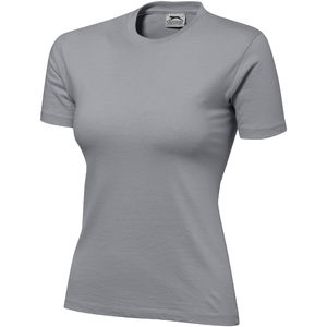 T-shirt personnalisé manches courtes pour femmes Ace Gris