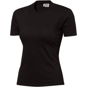 T-shirt personnalisé manches courtes pour femmes Ace Noir