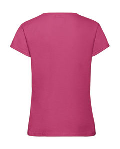 T-shirt publicitaire enfant manches courtes cintré | Girls Sofspun® T Fuchsia