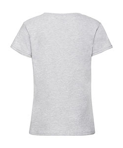 T-shirt publicitaire enfant manches courtes cintré | Girls Sofspun® T Heather Grey