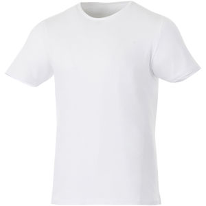 T-shirt personnalisé à manches courtes Finney Blanc