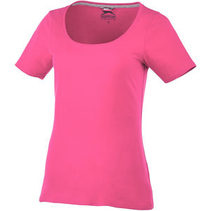 T-shirt personnalisé décolleté manches courtes pour femmes Bosey Rose