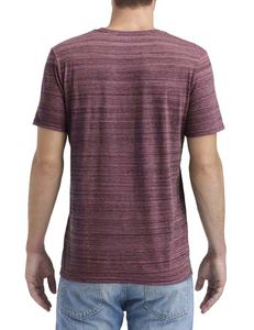 T-shirt personnalisé homme manches courtes | Adult Streak Id Maroon