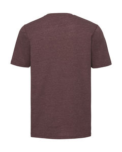 T-shirt personnalisé homme manches courtes | Tuen Mun Maroon Marl