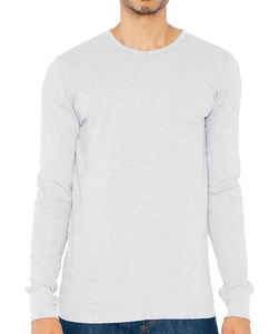 T-shirt personnalisé unisexe manches longues | Coppola Heather Grey