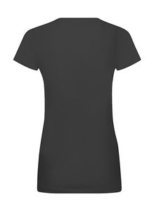 T-shirt publicitaire femme manches courtes | Ladies Sofspun® T Black