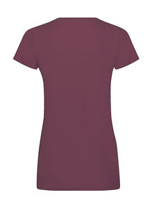 T-shirt publicitaire femme manches courtes | Ladies Sofspun® T Burgundy