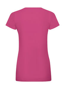 T-shirt publicitaire femme manches courtes | Ladies Sofspun® T Fuchsia