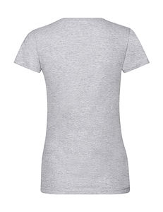 T-shirt publicitaire femme manches courtes | Ladies Sofspun® T Heather Grey