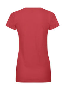 T-shirt publicitaire femme manches courtes | Ladies Sofspun® T Red