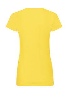 T-shirt publicitaire femme manches courtes | Ladies Sofspun® T Yellow