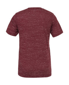 T-shirt personnalisé unisexe manches courtes cintré | Kaus Maroon Marble