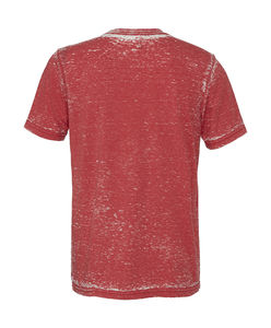 T-shirt personnalisé unisexe manches courtes cintré | Kaus Red Acid Wash