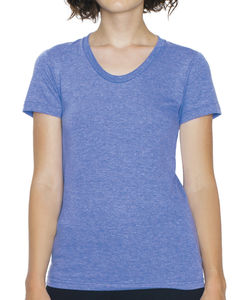 T-shirt publicitaire femme manches courtes | Dicaprio Athletic Blue