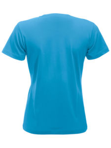 T-shirt publicitaire femme | New Classic-T Ladies Turquoise