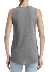 T-shirt publicitaire femme sans manches | Women`s Freedom Sleeveless Heather Graphite