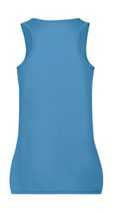 T-shirt publicitaire femme sans manches | Ladies Performance Vest Azure Blue