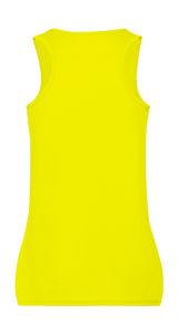 T-shirt publicitaire femme sans manches | Ladies Performance Vest Bright Yellow