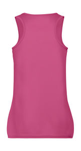 T-shirt publicitaire femme sans manches | Ladies Performance Vest Fuchsia