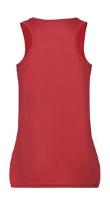 T-shirt publicitaire femme sans manches | Ladies Performance Vest Red