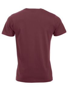 T-shirt publicitaire manches courtes | New Classic-T Burgundy