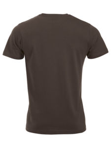 T-shirt publicitaire manches courtes | New Classic-T Mocca foncé