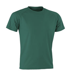T-shirt publicitaire manches courtes raglan | Aircool Bottle Green