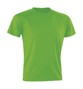 T-shirt publicitaire manches courtes raglan | Aircool Fluorescent Green