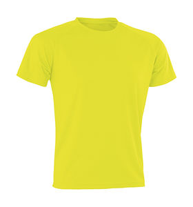 T-shirt publicitaire manches courtes raglan | Aircool Fluorescent Yellow