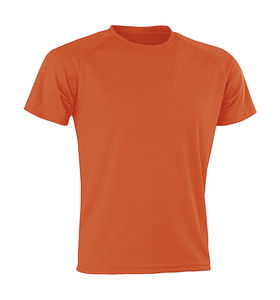 T-shirt publicitaire manches courtes raglan | Aircool Orange