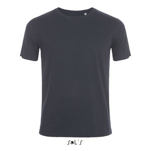 Tee-shirt publicitaire col rond ajusté homme | Marvin Gris souris